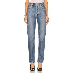 Goldsign High Rise Straight Leg Jeans Size 30